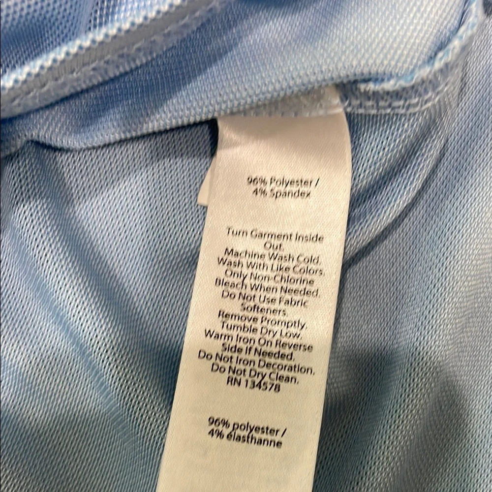 Vineyard Vines Blue Fitted Polo Short Sleeve Tee - Picture 7 of 11